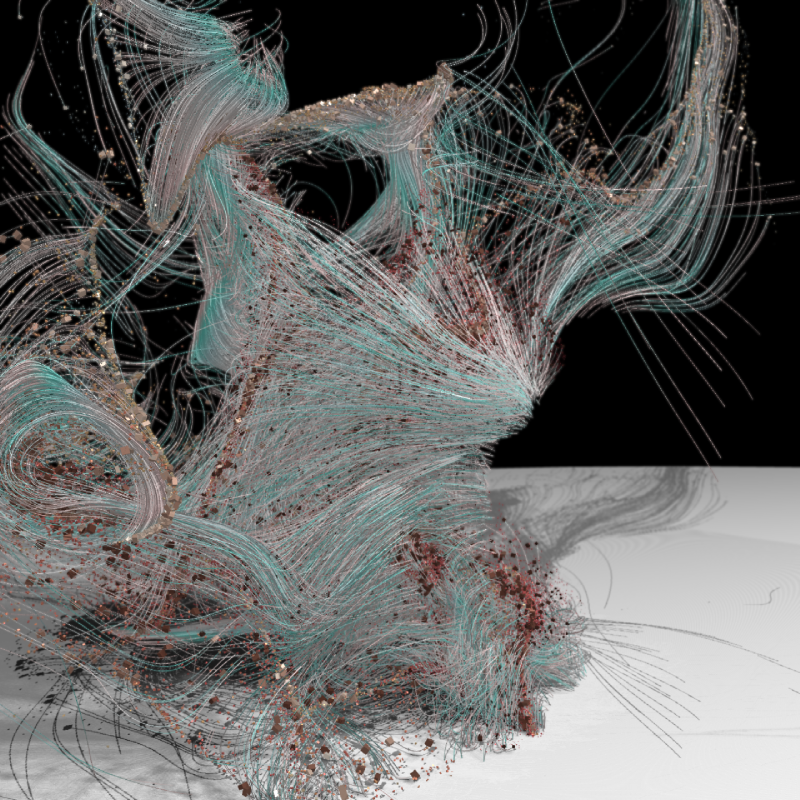 熵 / Entropy-TouchDesigner互动艺术空间